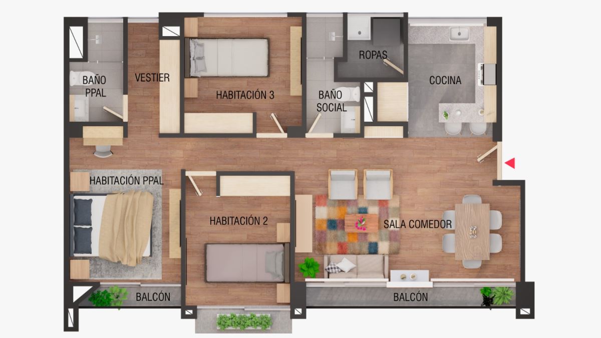 Apartamento en Venta - Tenjo, TENJO 4894