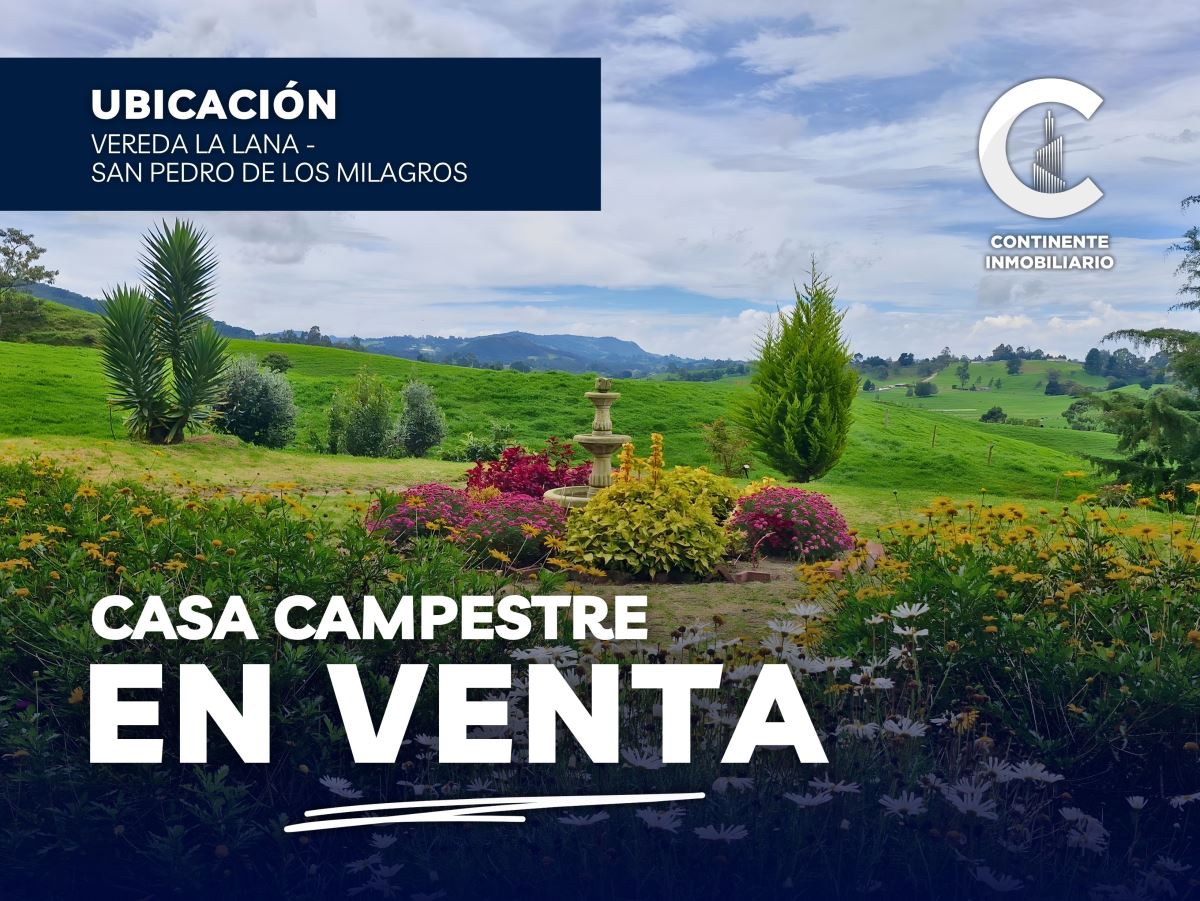 CASA FINCA en Venta SAN PEDRO ANTIOQUIA LA LANA