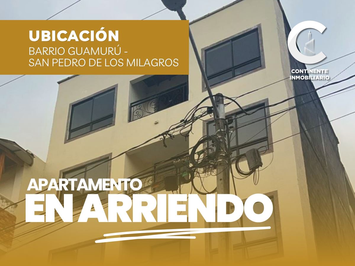 APARTAMENTO en Arriendo SAN PEDRO ANTIOQUIA GUAMURÚ