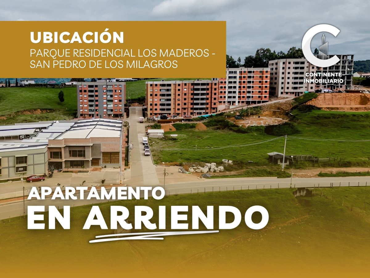 APARTAMENTO en Arriendo SAN PEDRO ANTIOQUIA LOS MADEROS