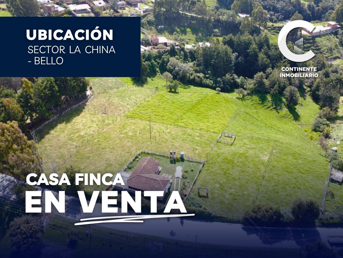 CASA FINCA en Venta SAN PEDRO ANTIOQUIA LA CHINA