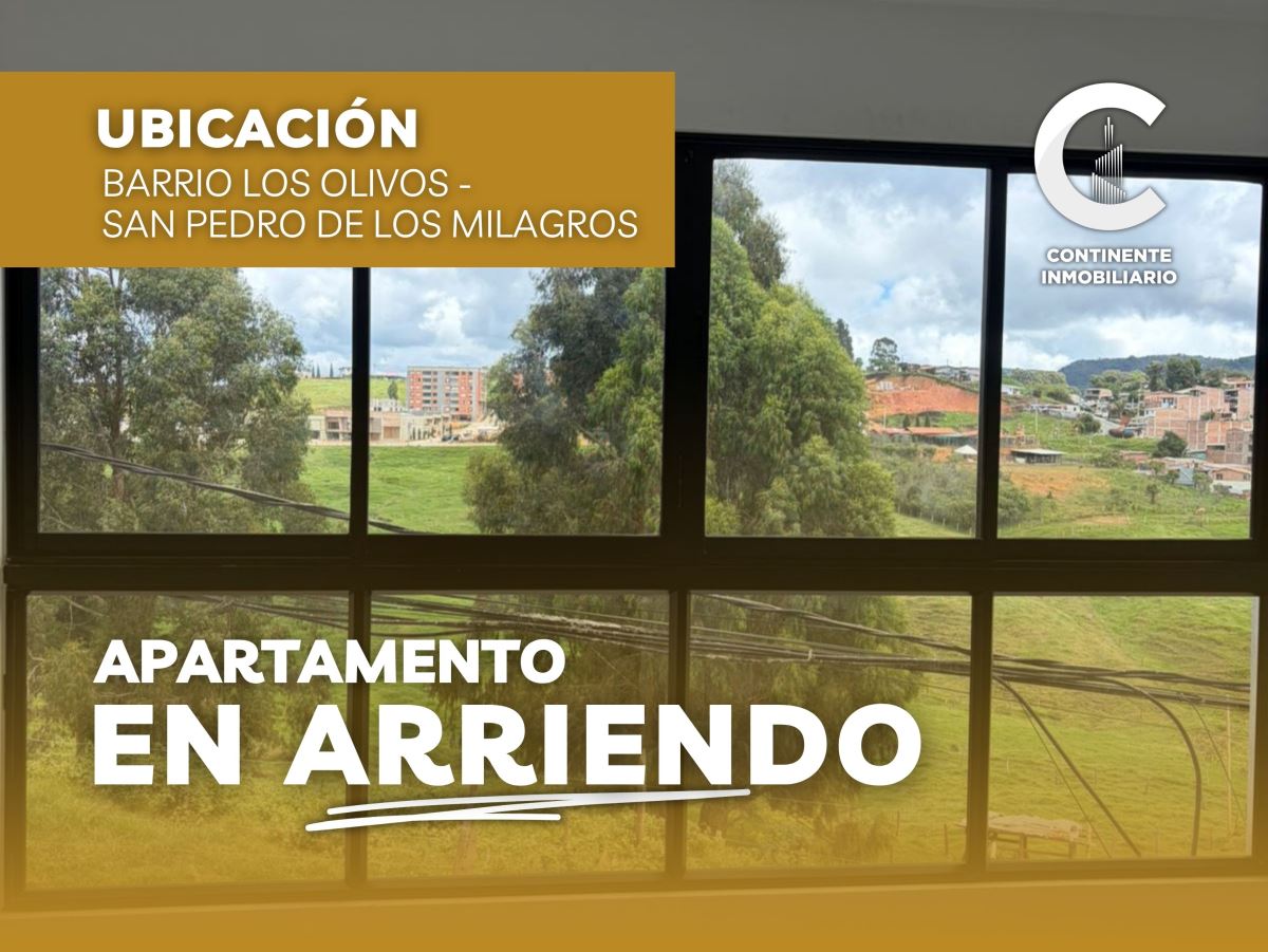 APARTAMENTO en Arriendo SAN PEDRO ANTIOQUIA LOS OLIVOS