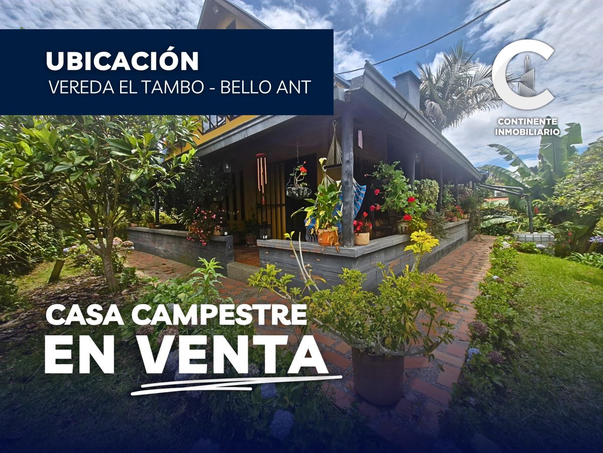 CASA FINCA en Venta SAN PEDRO ANTIOQUIA EL TAMBO